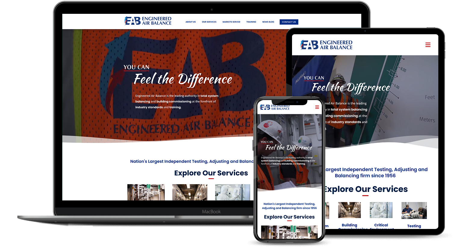 Website design for Founded in Truth Church