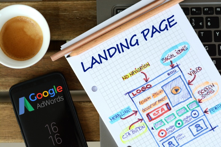 landing page google adwords